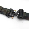 Ceinture d'art volant pour hommes, 1.5 pouces, 3.8cm, ceinture d'entraînement de Camouflage, en Nylon multifonctionnel pour l'extérieur, ceintures des Forces en toile pour femmes