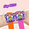 10Pcs Wholesale Children's Slap Watches Cartoon Butterfly/bee/ladybug Toy Baby Learn Time Clock Kids Watches Birthday Gift 240113