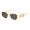 New European and American hip-hop retro sunglasses for men and women colorful metal round accessories street fashion sunglasses.