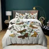 Butterfly Duvet Cover Set Full Size Butterfly Bedding Set for Kids Teens Microfiber Bohemian Style Butterflies Comforter Cover 240113