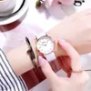 Whole White Nylon Belt Quartz Ladies Watch Female Simple Fresh Girl Watches Analog Classic Womens Wristwatches253p