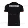 23/24 FC Augsburg Soccer Jerseys 2023 2024 Demirovic Dorsch Rexhbecaj Beljo Vargas Engels Maier Home White Away Green Third Black Football Shirt