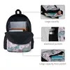 Backpack York Floral Student Unisex Blue Raspberry Breathable Backpacks Novelty School Bags Daily High Quality Rucksack Gift