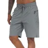 Tyhengta Herren-Badehose, kurze, schnell trocknende Boardshorts mit Netzfutter und Reißverschlusstaschen 240113