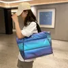 AL Nova sacola diária Bolsa de tapete de ioga Bolsa de ginástica Bolsas de ombro femininas para lazer e viagens de curta distância Bolsa de armazenamento portátil Bolsa de estudante multifuncional