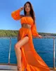 Sexy Mesh Bikini Strand Vertuschung Frauen Badeanzug Vertuscht Badeanzug Sommer Tragen Bademode Kleid Tunika Robe 240113