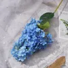 Single Pagoda Hydrangea Wedding Decoration Gradient Decoration Nordic Style Home Living Room Road Flower-arranging Silk Flower YG