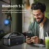 Lautsprecher Tribit StormBox Blast Subwoofer Bluetooth-Lautsprecher XBass Tech IPX7 Wasserdichter Outdoor-Party-Camping-Kabelloser Lautsprecher 30 Stunden Spielzeit