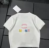 Designer luxe femmes rayé tricoté pulls 2024CC femme col rond sweats à capuche à manches courtes élastique tricots t-shirts hauts