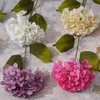 New recommend Single Lollipop Hydrangea Wedding Auditorium Hotel Home Decoration Props Flower Arrange Design Soft Dress YG