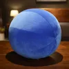 Nordic Ball Shape Plush Pillow Decorative Spherical Cushions Multicolor Soft Velvet Knotted Pillows for Home Decoration 240113