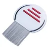 Dog Grooming Terminator Lice Comb Professional Stainless Steel Louse بشكل فعال الحصول على التخلص من رأس Lices علاج الشعر يزيل 3 ألوان