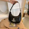 vivianeism westwoodism bag Empress Dowager Saturn Underarm Bag Popular Fashion Crescent Handbag Pea Bag Shoulder Crossbody Bag