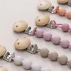 Neue Baby Beißringe Spielzeug BPA FREI Silikon Baby Schnuller Kette Clip Schnuller Clip Schnuller Halter Nippel Clip Kinder Beißring Spielzeug Kette Baby Zubehör