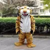 Qerformance Tiger Mascot Costumes Carnival Hallowen prezenty unisex dla dorosłych gier imprezowych strój wakacyjny uroczystość kreskówka Chara305b