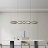 Lustre minimalista italiano para sala de jantar, luminária para sala de estar, luxo, simples e moderno, designer completo, cobre, vidro, lâmpada de mesa