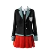 Danganronpa V3 Killing Harmony Yumeno Himiko Cosplay Kostüm Halloween Anzug Schuluniform Outfit235M