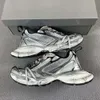 Mäns 2024 3xl sneaker mens tjocka skor designer trippel balencciaga sole s spår sport 23 upp paris gamla mesh spets kvinnors andningsbara toppkvalitetsko 4MTA