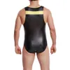 Men Stretchy Wrestling Singlet Gym Outfit Sexy Underwear Bodysuit Sports Swimwear Men Body Shaper Leotard Unitard1837