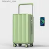 スーツケース幅幅のネクタイスーツケース女性男性新しい頑丈な肥厚した耐久性のある旅行荷物多機能パスワードパスワード旅行ボックスQ240115