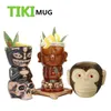 Tiki Mok Tiki Tumblers Keramiek Hawaiiaanse feestmokken Glazen 240113