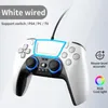 Contrôleurs de jeu Wired GamePad avec vibration et six axes pour Switch 4 PC Contrôleur Joystick Back Extension Key