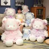 Kawai Bear Peluches Jouet Lolita Styles Teddy Bears Poupée Peluche Doux Enfants Jouets Party Decor Filles Anniversaire Cadeau De Noël 240115