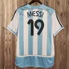 Argentina Retro Soccer Jerseys Maradona Kempes Batistuta Riquelme Kun Aguero Aimar Vintage Football Shirt 1978 1986 1994 1998 2000 2001 2002 2006 2010 2014