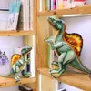 Dinozaur Plush Toys Schleńca Dragon Dragon Doll Spinosaurus dla dzieci Lifee Fike Pillow Dzieci urodziny ładny prezent 240113