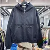 Erkek hoodies tişörtü güzel yıkanmış ağır kumaş hoodie erkek kadın en iyi kalite vintage hırka pulloverephemeralew