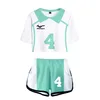 Anime haikyuu cosplay costume aoba Johsai High School Oikawa Tooru Tracksuit Women Two Piece Set Tops and Shorts 2 Piece Outfits307q