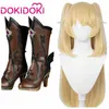 Dokidoki jeu Genshin Impact Cosplay Halloween Fischl Cosplay perruque Genshin Impact Fischl Cosplay cheveux Y0903223b