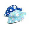 Berets Four Seasons Polyester Cartoon Cloud Print Hat Hat Hat Outdoor Travel Sun Cap для ребенка и девочки 100