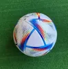 Ny topp 2022 VM-SOCCER BALL STORLEK High-klass Nice Match Football Ship The Balls Without Air SB7V