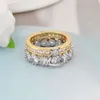 jewelry vivianeism westwoodism rings Double layered Big Diamond Saturn Ring Ring Fresh Instagram Elegant Star Style