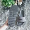 Designer-Slides, Sommersandalen, Herren-Hausschuhe, blühende Blumen, Druck, Leder, Netz, schwarze Schuhe, modische Luxus-Damen-Strand-Sneakers