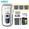 VGR Shaver Professional Face Bald Shaver Beard Trimmer Electric Razor Rechargeble Hair Trimmer Shaving Machine för män V-332240115