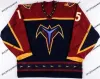 Aangepaste heren dames jeugd ijshockeytruien Atlanta Thrashers Premier Dany Heatley Ilya Kovalchuk Tobias Enstrom Marian Hossa gestikte hockeytrui