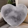 Coussin en peluche doux en forme de coeur, oreiller pour la décoration de la maison, coussin en peluche, chambre moelleuse, oreiller décoratif pour enfants, maison luxueuse 240115