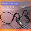 Earphones Xiaomi Mijia New Bone Conduction Earphones Wireless Bluetooth Headphones Wear Open Ear Hook Sport Waterproof for Driving Running