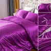 Bedding Duvet Cover Set Soft Silky Textured Comforter with Corner Ties and Zipper Closure Envelop Pillowcase 240115