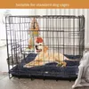 Grand lit pour chien lavable en peluche lit pour animaux de compagnie Anti-anxiété coussin chaud pour chien tapis de couchage tapis pour animaux de compagnie confortables pour petits chiens de taille moyenne 240115