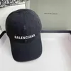 Balencaigass chapeau 2022 Original haute qualité Version correcte b Paris trous lavés pour fabriquer de vieilles casquettes de Baseball Oppca285k