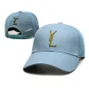 Luxus-Freizeitmütze, einfarbig, Buchstabe Y-Stil, passende Ballmütze, Baseballmütze für Herren und Damen, erhältlich in mehreren Farben