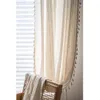 Crochet rideau translucide salon rideau américain pays creux Boho balcon chambre fini baie vitrée Art décor 240115