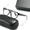 2022 occhiali da sole di marca di moda quadrati occhiali ottici donna uomo trasparente anti luce blu blocco occhiali montatura da vista Transpare262v
