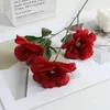 Dekorativa blommor 1st Simulation Wedding Party Decor Office Desk Flower Arrangements Material Artificial Home Decoration