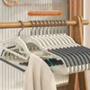 Wieszaki oszczędzanie multi wiszące ubrania do przechowywania wieszak plastikowe przeciw poślizgowe krawat do stojaka tkaniny haczyk częściowy dom