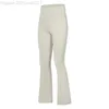 Yogabroek voor dames, slim fit, uitlopende broek, outfit, hoge elastische naakt, matchende mode, sport, casual broek voor dames, herfst en winter, nieuwe stijl VELAFEEL 8JV8