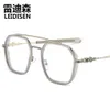 2024 Luxury Designer CH Solglasögon för kvinnor Chromes Glassar Ramar Mens Ny Fashion TR90 Flat Heart Eyeglass Frame Ladies Unisex Högkvalitativ glasögon KPAC